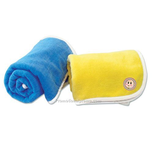 The Li37484 John Velour Baby Bath Blanket
