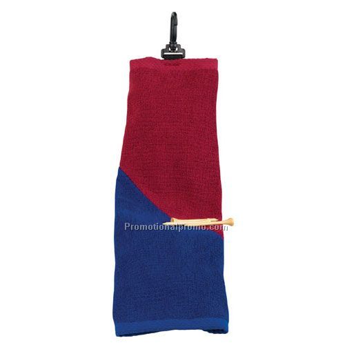 The Liverpool 2 Tone Golf Towel