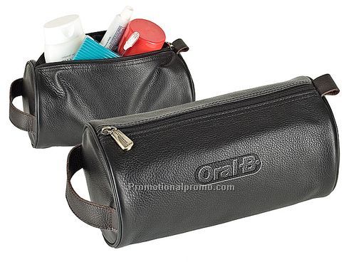 The Tube - Leather toiletry case