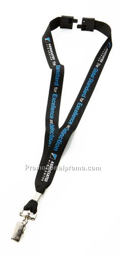 Thin nylon lanyards - 1 1/8