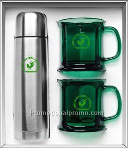 Three Piece Stainless Steel City Set