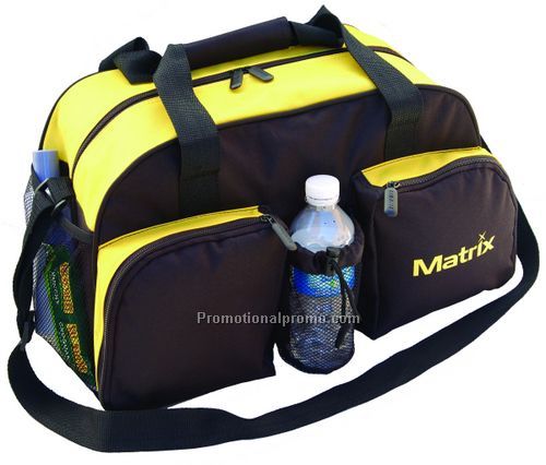 Trainer sports bag- Black / yellow