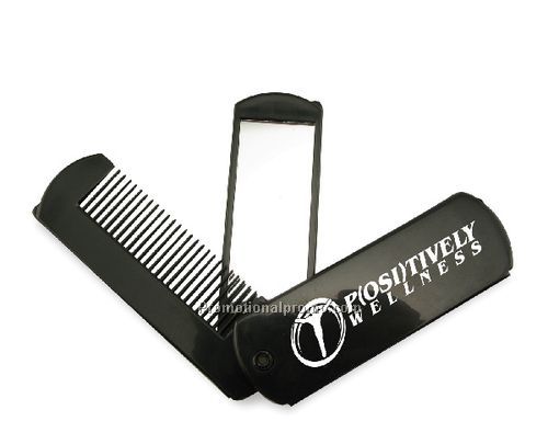 Travel Comb with Mirror