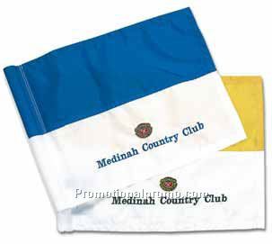 Two-Tone Tube Flag - Plain