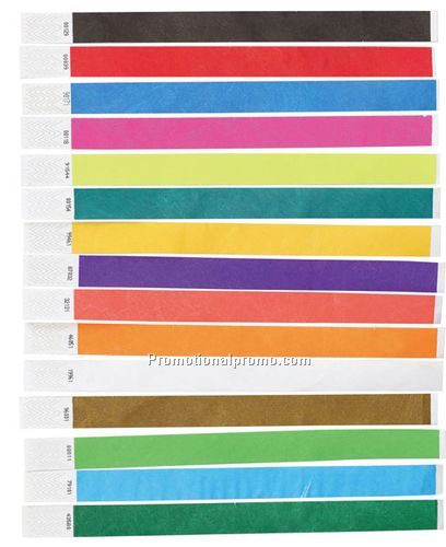 Tyvek wristband - non-printed