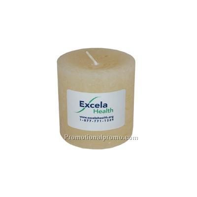 Vanilla/Champagne - Scented Pillar Candle