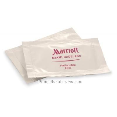 Vanilla Lotion .50 oz Packettes