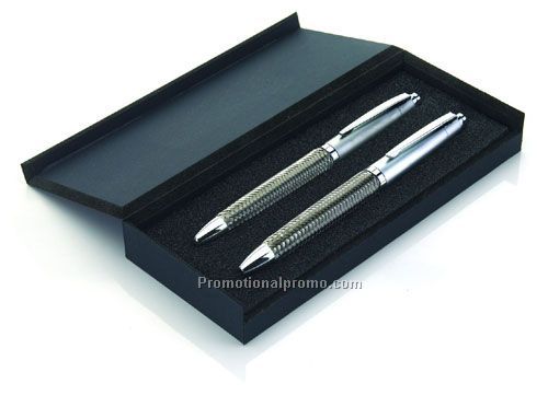 Verona Ballpoint & Rollerball Pen Set