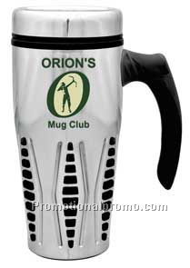 Victory Mirror Pol.Stainl.Steel Travel Mug - 16 oz.