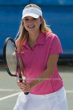 WOMEN37459 VANSPORT39200TEXTURED TECH POLO