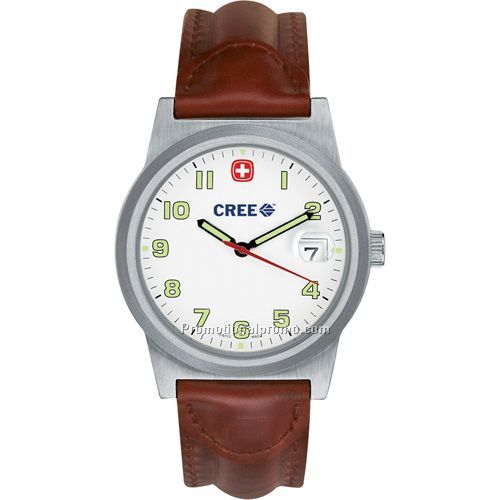 Wenger Mens Swiss Military Cl Field Br Strp Watch
