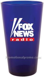 glassware 17 oz cobalt cooler