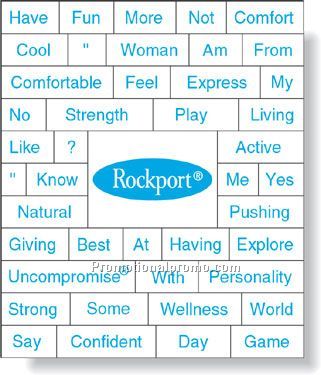 .020 Magnetic Word Set / 44 Pieces