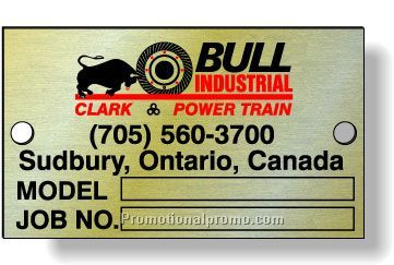 .03237920Gold Architectural Aluminum Metal Plates / rectangle with square corners