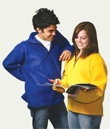 1/2 zip Pullover Fleece Jacket