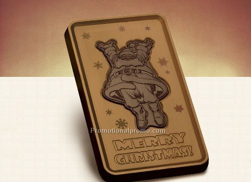 1 lb. Holiday Combo Bars - Merry Christmas Santa