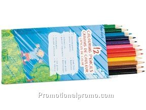 12 PC Pre-Sharpened Color Pencil set