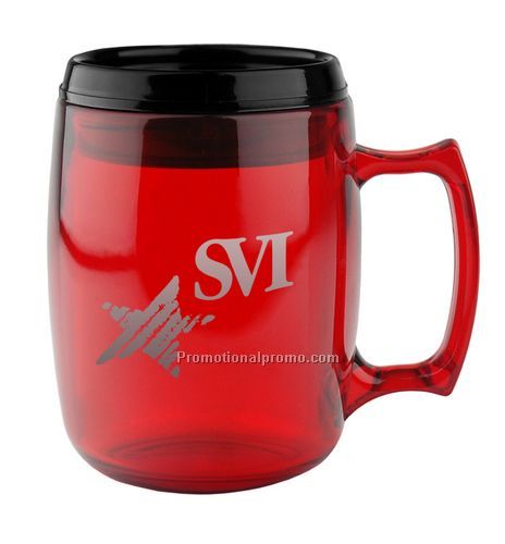 14 oz. Cosmopolitan Mug - Black Lid