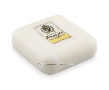 1oz White Shrink-Wrapped Bar Soap