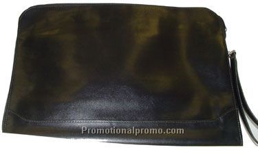 2-Sided Zippered Underarm Portfolio  / Leatherette