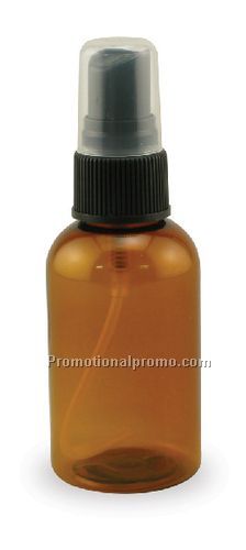 2oz Amber Boston Round Spray Bottle