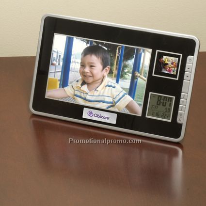 5-In-1 Digital Photo Frame/Clock