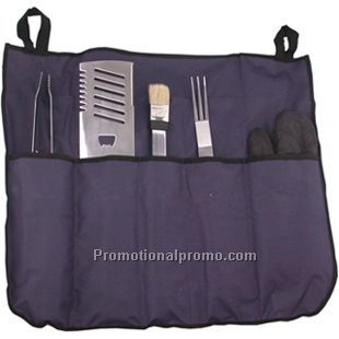 5 pc. BBQ pouch set