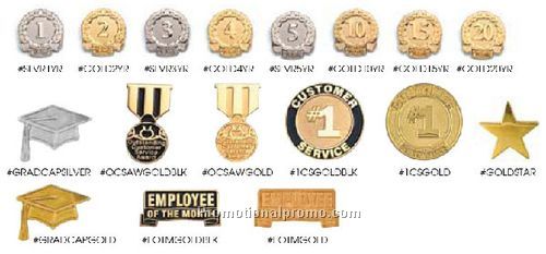 AWARD & RECOGNITION - #1 Customer Service - Gold/Black
