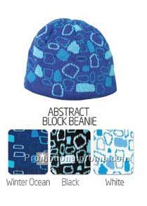 Abstract Block Beanie