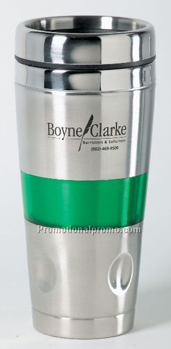 An ESP Original Tumbler 16oz - Translucent Green