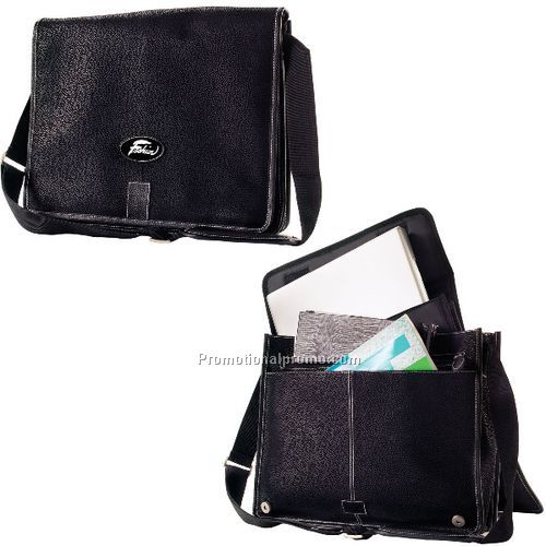 Angolan Leather Computer Bag - Unprinted