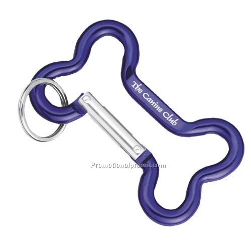 BLUE DOGBONE CARABINER