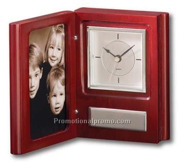 Book Clock & Frame 4.25