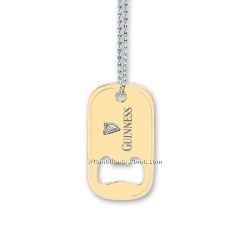 Bottle Opener Dog Tags