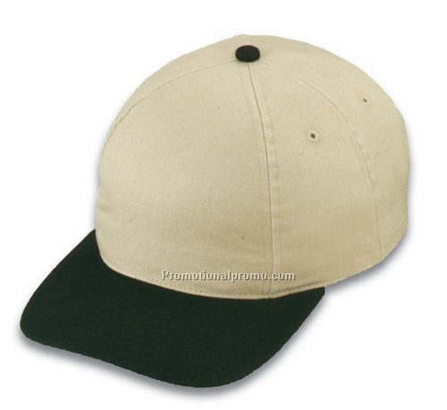 Brushed Cotton Cap, One Piece Front Panel
