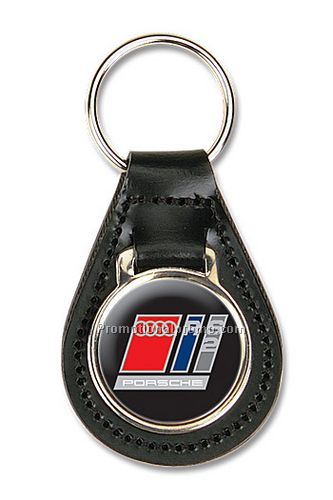 Bubble Badge Key Tag - Tear Drop