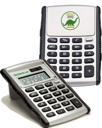 Calculator with Flipper Door - Silver