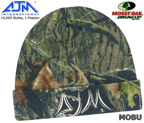 Camouflage Winter Toques. Licensed Camouflage Ribknit Cotton Toques