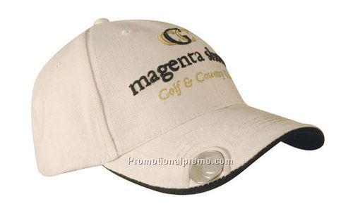 Canadian Brushed Heavy Cotton with Magnetic Ball Marker on Peak - 4030