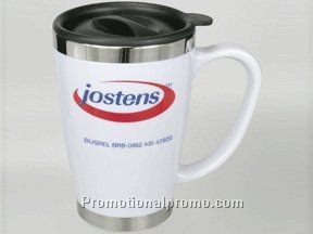 Ceramic finish thermal Desk Mug - 14 oz