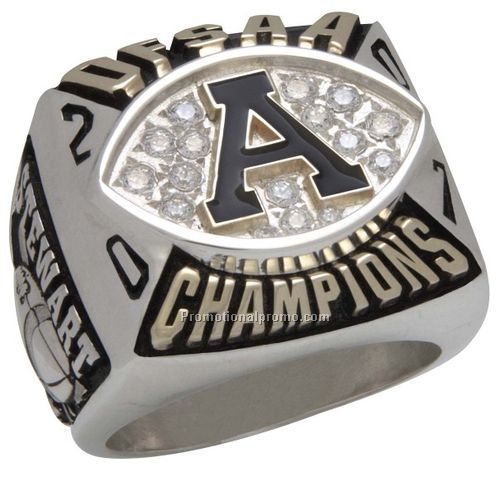 Champion Jumbo Top with multiple stone settings jewelry