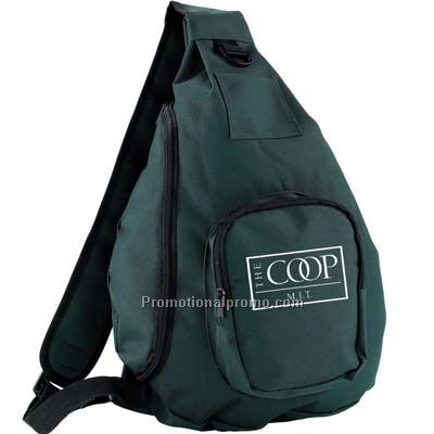 Classic Sling Bag -Green/Printed