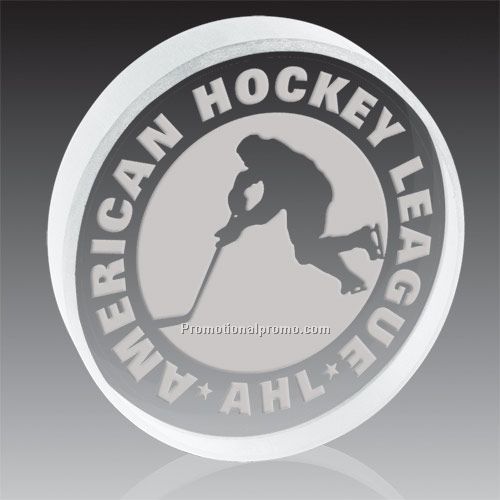 Clear Hockey Puck