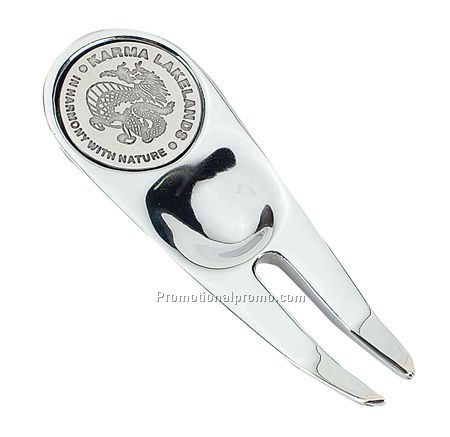 Clip-on leather divot tool carrying case
