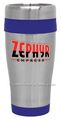 Color Trim Mates Steel City Tumbler - 14 oz. Blue