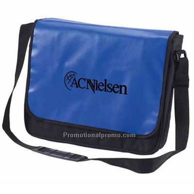 Comfort Messenger Bag - Blue/Printed