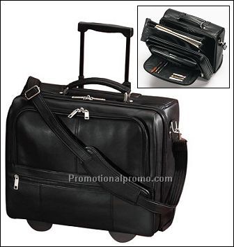 Computer Case with Telescoping Handle