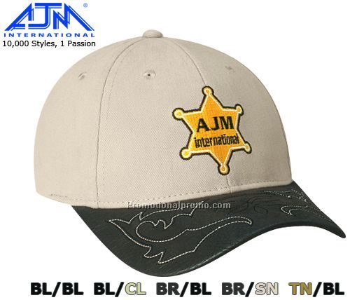 Constructed Contour Western Style Caps.