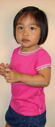 Contrast Rolling Raw Edge S/S