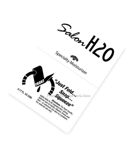 Custom Imprinted Unscented Dry Skin Lotion-Snap Pack